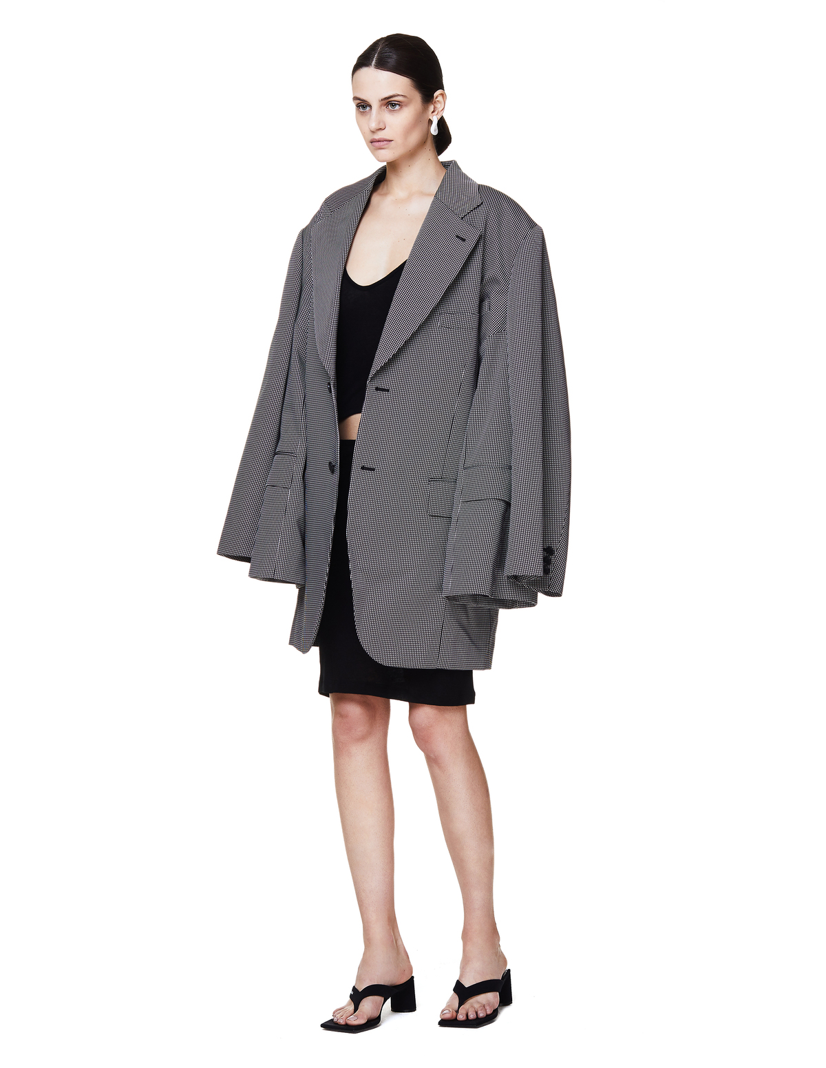 ジャケット COMME DES GARCONS Women Outer GKJ0270511 GRAY Comme des Garçons Jacket With 4 Sleeves - Grey | Garmentory