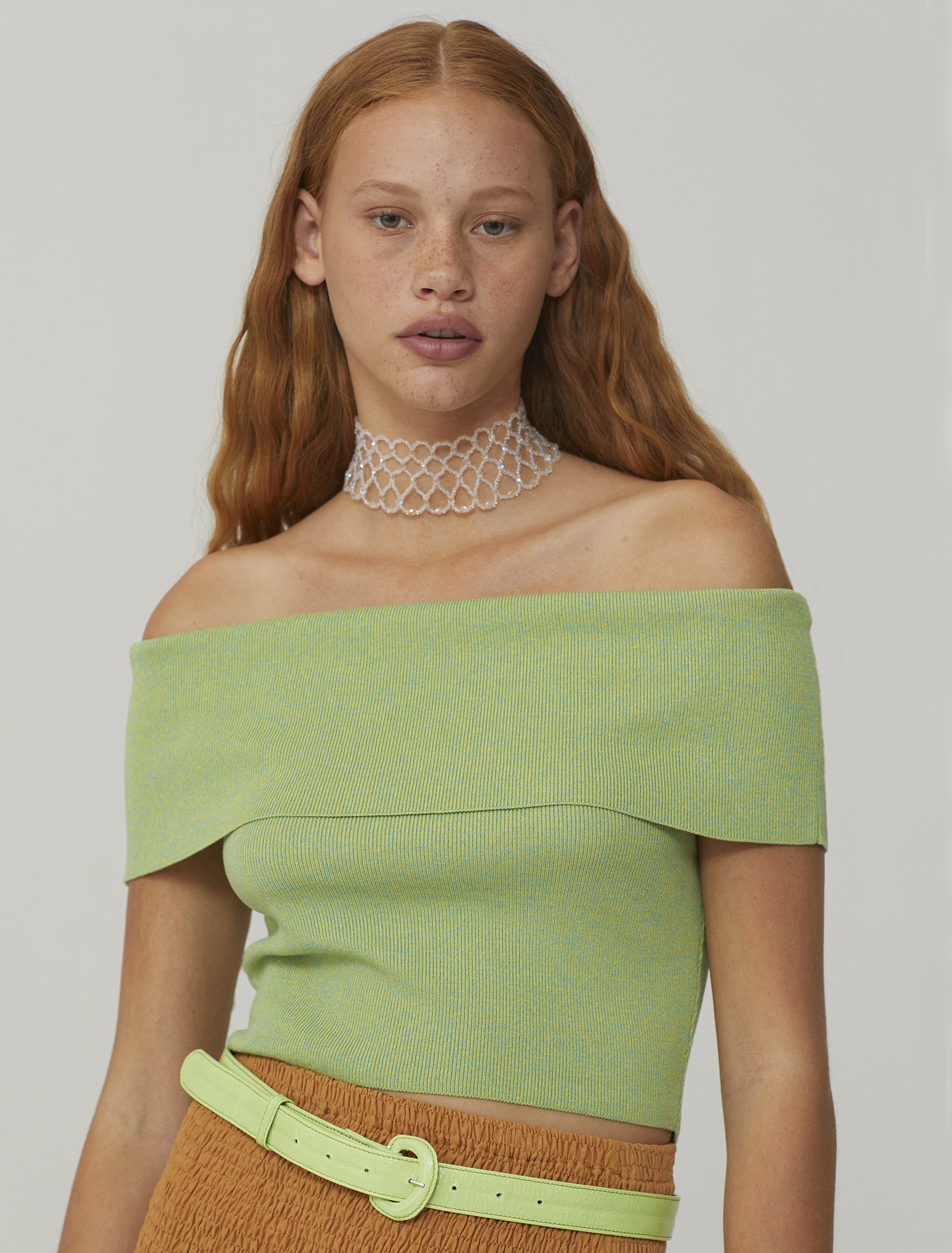 Paloma Wool Quepin Top - Light Olive Green | Garmentory