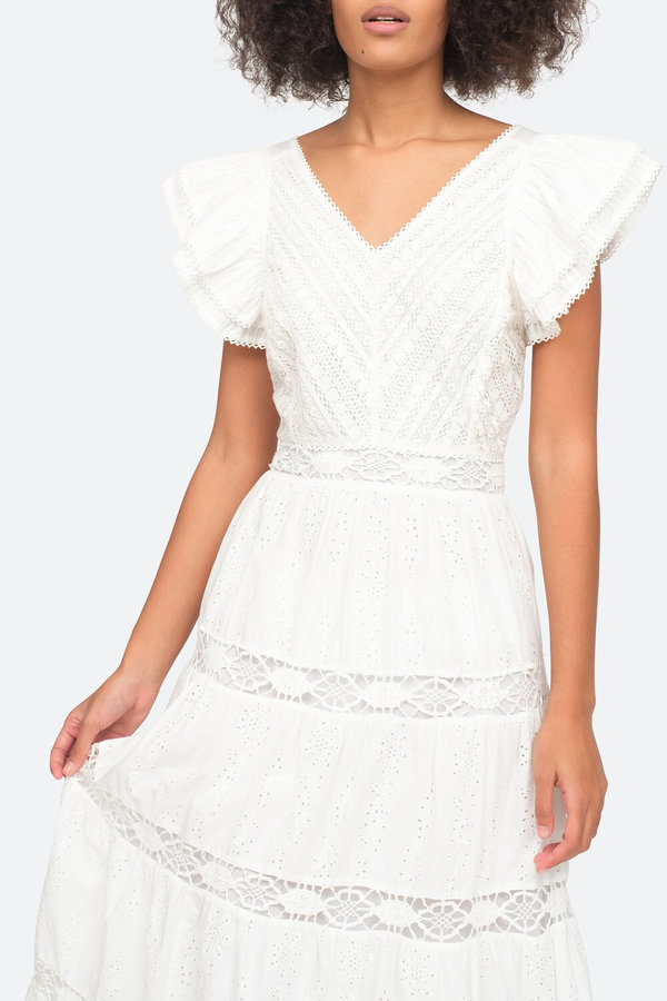 SEA New York Daisy Smocked Dress SEA New York Daisy Smocked Dress