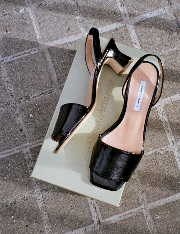 About Arianne Joan Patent Black About Arianne Joan Patent Black