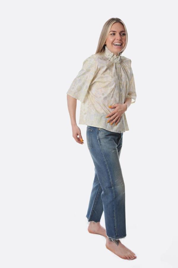 Nicholson and Nicholson Shirt - Yellow Summer Sky Nicholson and Nicholson Shirt - Yellow Summer Sky
