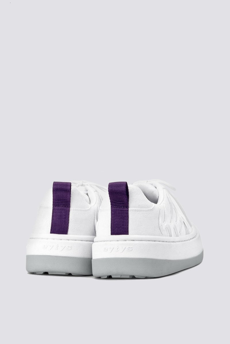 Eytys Sonic Canvas Sneaker - Bright White