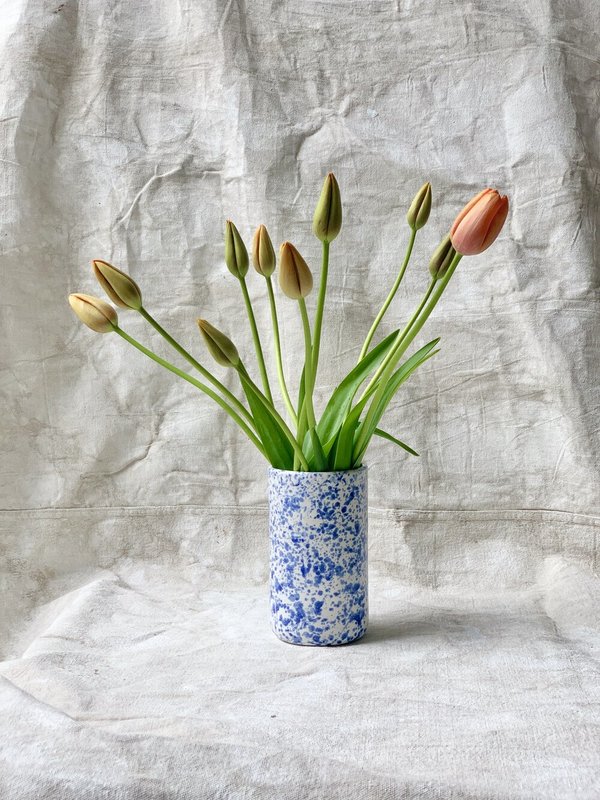 Cuttalossa & Co. Splatter Canister Vase Cuttalossa & Co. Splatter Canister Vase