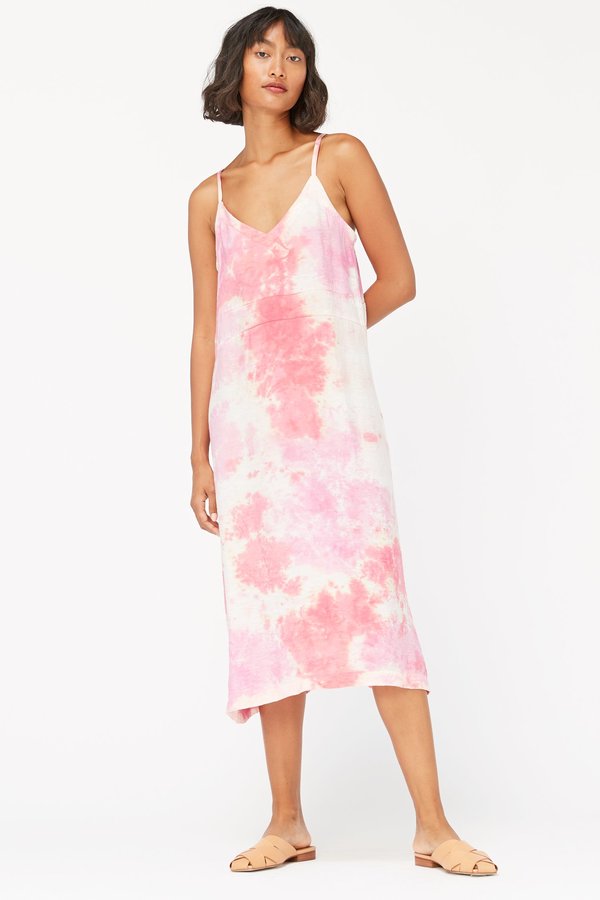 Lacausa Alma Slip Dress - Raspberry Wash Lacausa Alma Slip Dress - Raspberry Wash