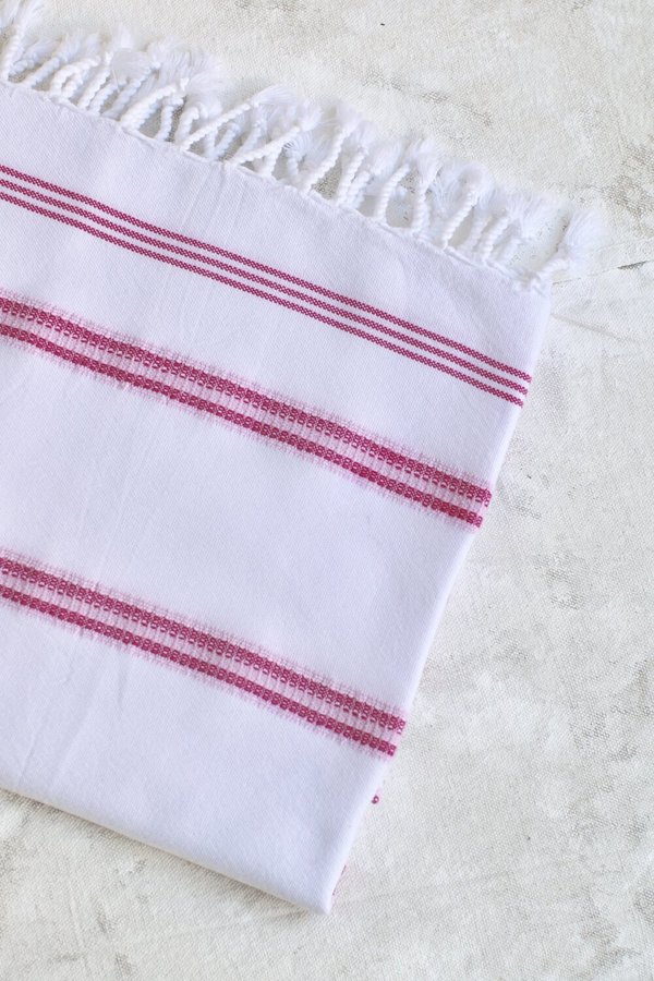 Cuttalossa & Co. Towel Bundle - Pink Bengal Stripe ( 2 Body + 2 hand/hair towels) Cuttalossa & Co. Towel Bundle - Pink Bengal Stripe ( 2 Body + 2 hand/hair towels)