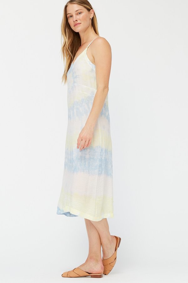 Lacausa Alma Slip Dress - Ziggy Tie Dye Lacausa Alma Slip Dress - Ziggy Tie Dye