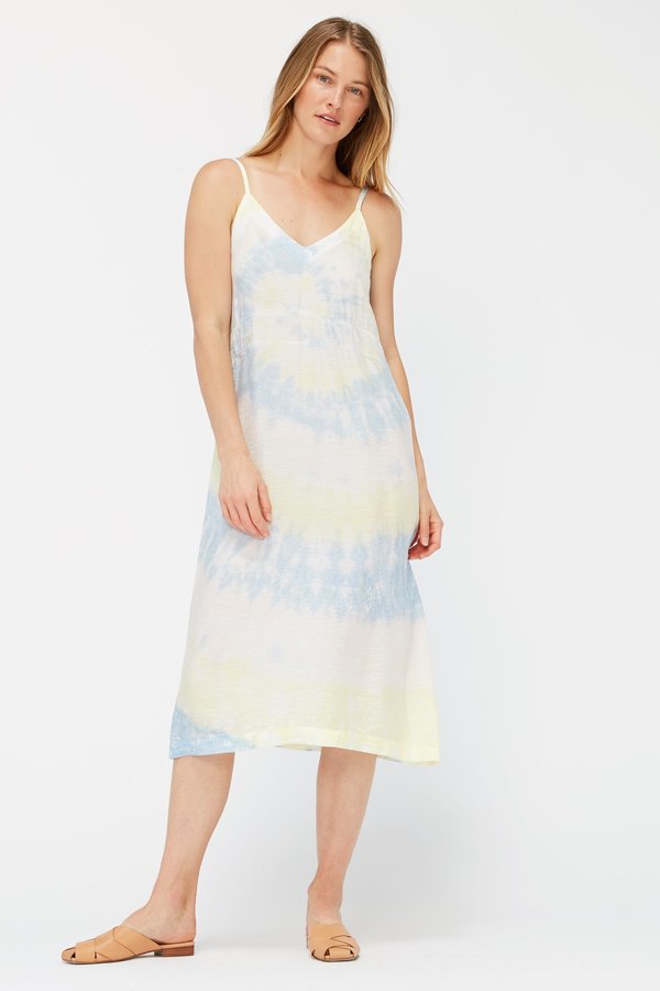 Lacausa Alma Slip Dress - Ziggy Tie Dye Lacausa Alma Slip Dress - Ziggy Tie Dye