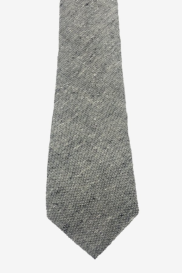 POCKET SQUARE CLOTHING Huerta Wool Tie - Grey POCKET SQUARE CLOTHING Huerta Wool Tie - Grey