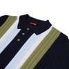 barena MARCO TOLIN KNIT POLO - NAVY - Thumbnail 4