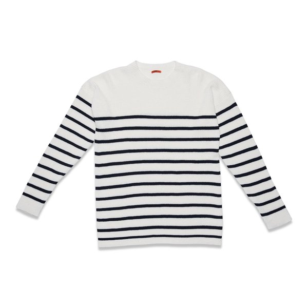 barena SCALFURO CENTA SWEATER - AVORIO barena SCALFURO CENTA SWEATER - AVORIO