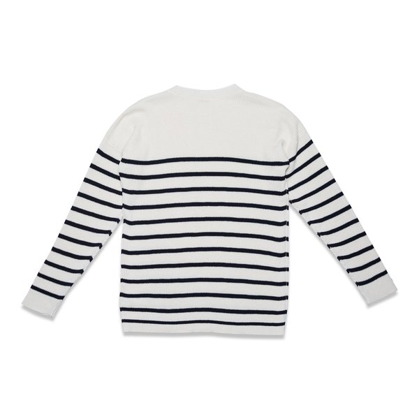 barena SCALFURO CENTA SWEATER - AVORIO barena SCALFURO CENTA SWEATER - AVORIO