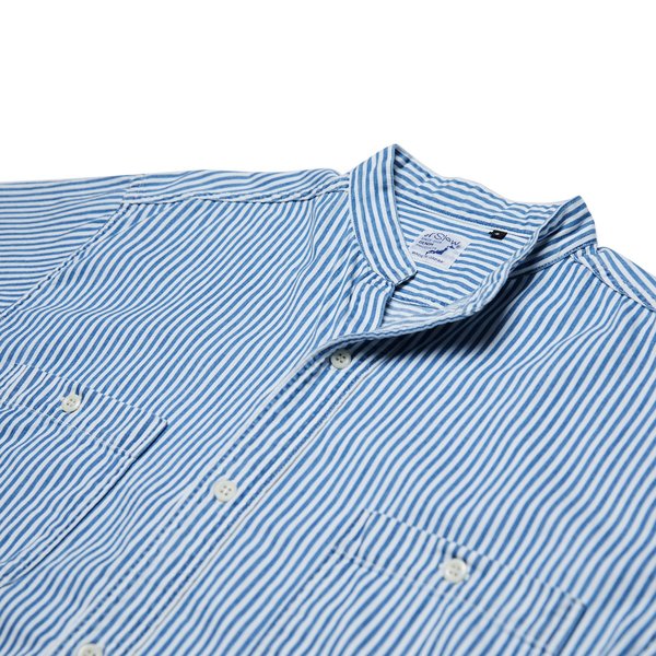 hickory stripe denim