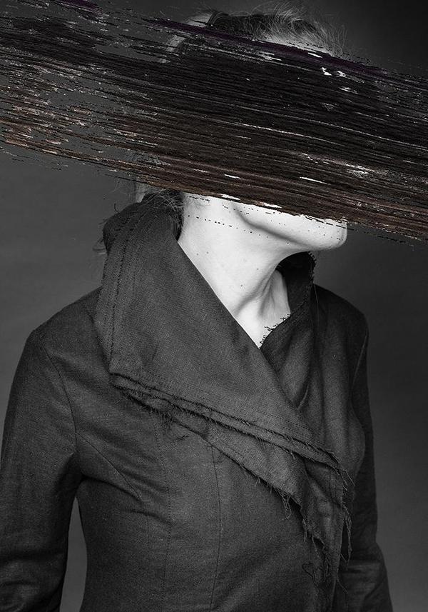 MAKS Three Collars Coat - Black MAKS Three Collars Coat - Black