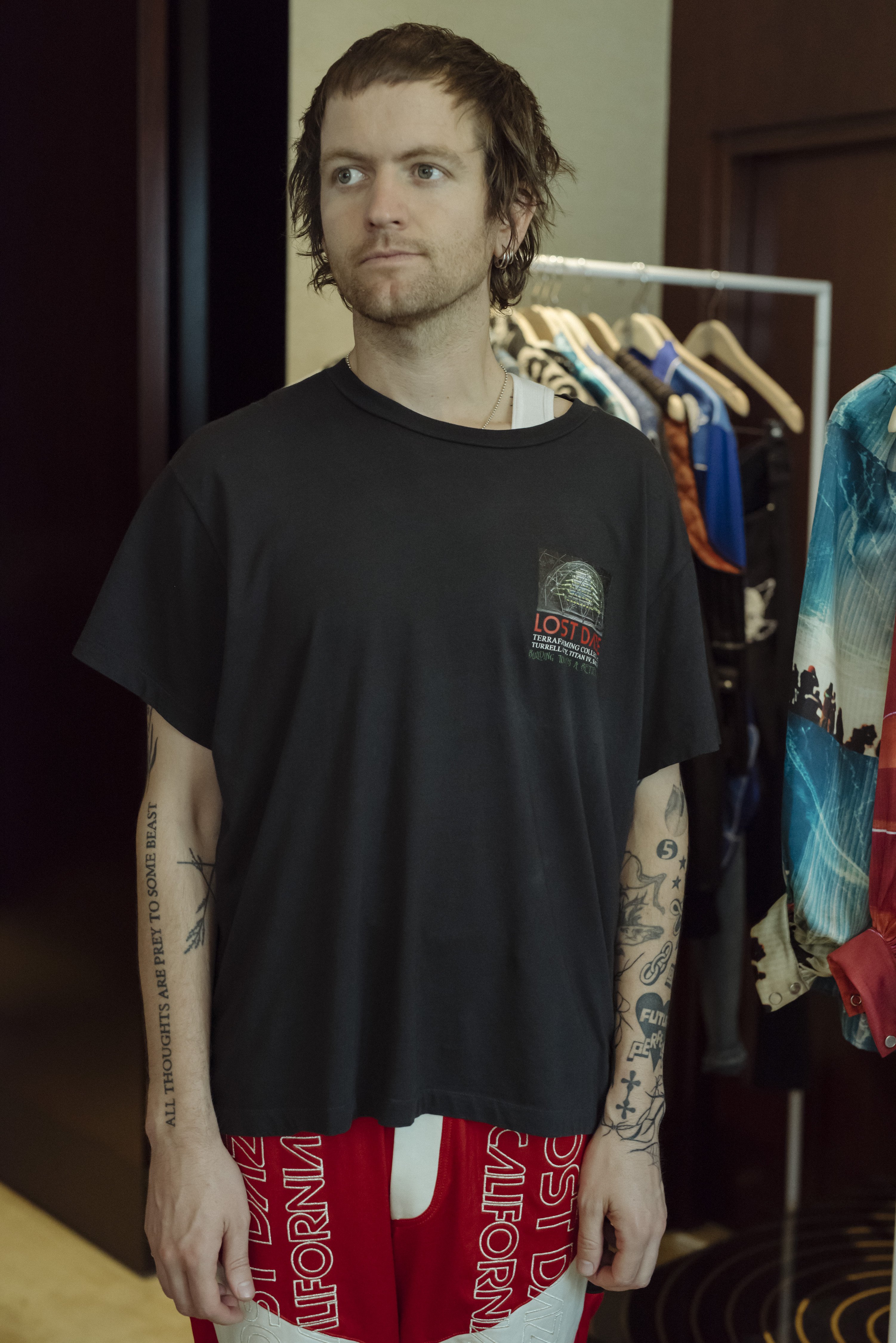 Lost Daze Vintage Cotton Terra Farming Tee - Black | Garmentory