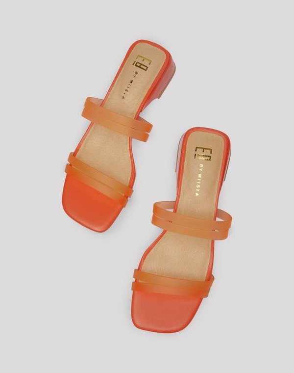 Miista Hamuera Sandal - Orange Fluro Miista Hamuera Sandal - Orange Fluro