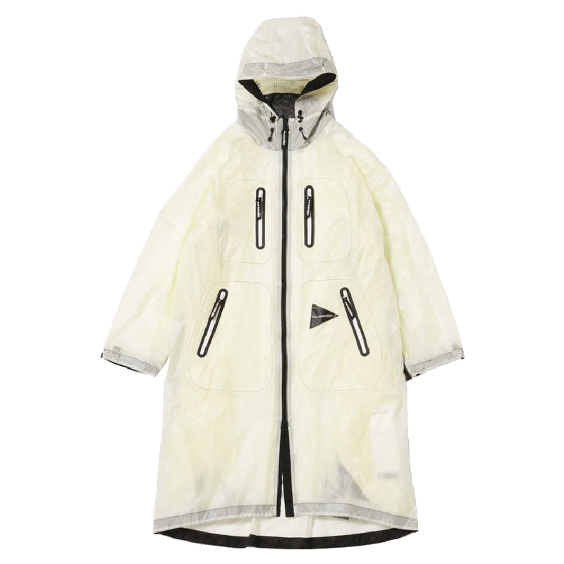 and wander Fly Rain Long Coat - off white | Garmentory
