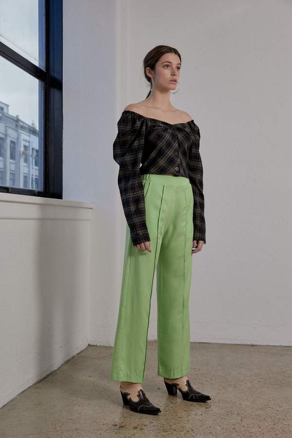 OVNA OVICH Eleanor Pant - Lime Sorbet OVNA OVICH Eleanor Pant - Lime Sorbet