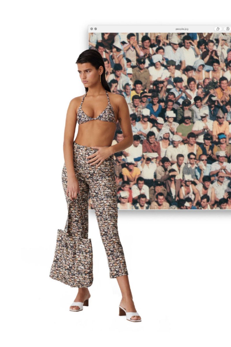 Paloma Wool Low-waist capri pants パロマウール