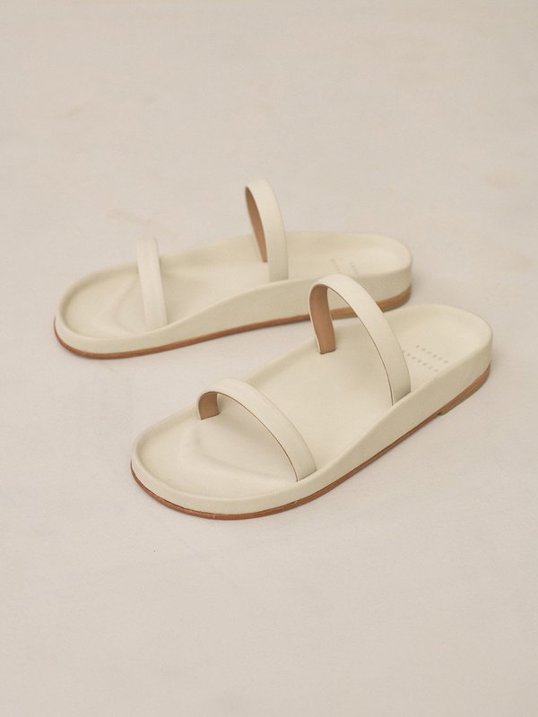 lauren manoogian line sandal - bone lauren manoogian line sandal - bone