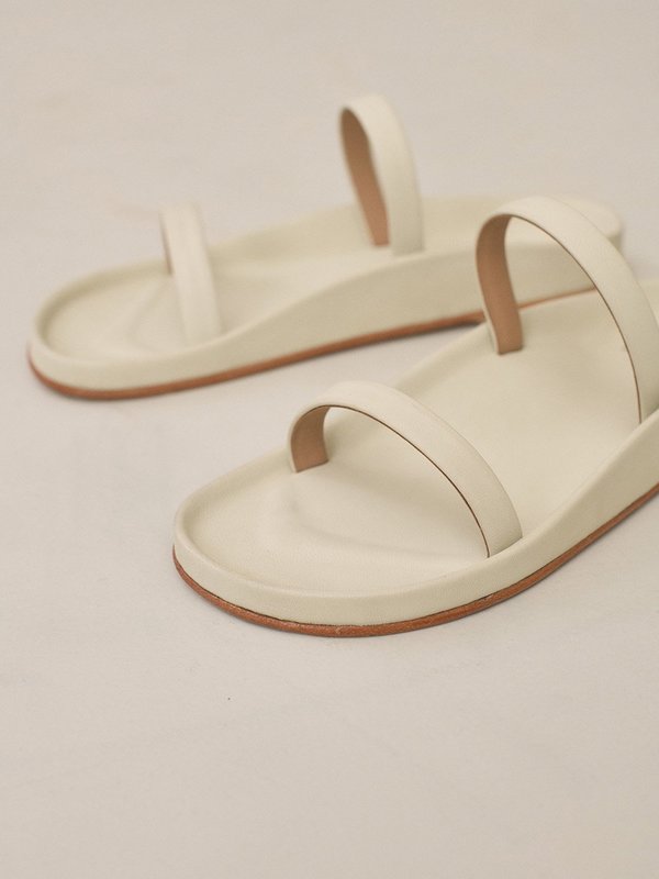 lauren manoogian line sandal - bone lauren manoogian line sandal - bone