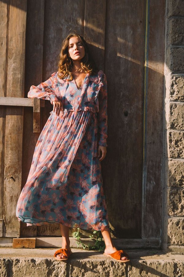 Caballero Sienna Dress - Protea Dusk Caballero Sienna Dress - Protea Dusk