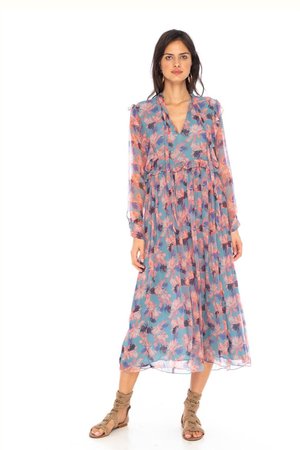 Caballero Sienna Dress - Protea Dusk Caballero Sienna Dress - Protea Dusk