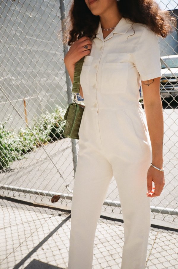 Paloma Wool Ada Jumpsuit - Off White 
