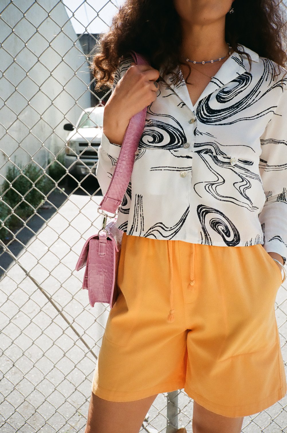 paloma wool アーガイル柄 ショートパンツ S Paloma Wool Mahou Short - Orange | Garmentory