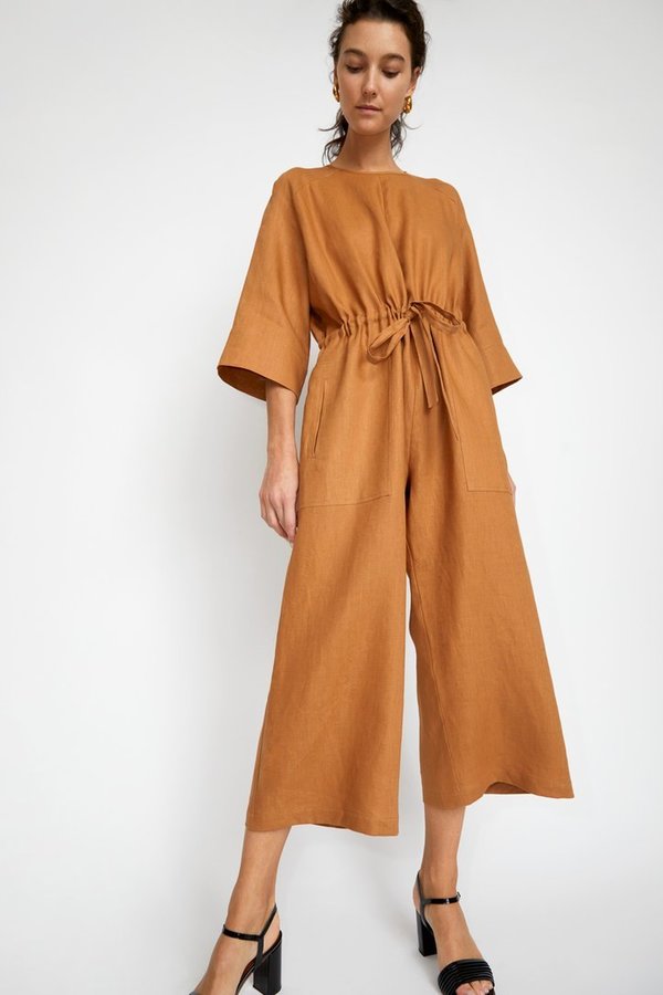 No.6 Linen Ida Jumpsuit No.6 Linen Ida Jumpsuit
