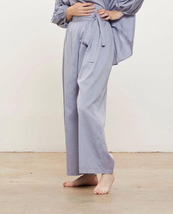 Black Crane Sack Linen Pants Black Crane Sack Linen Pants