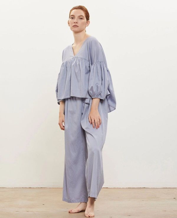 Black Crane Sack Linen Pants Black Crane Sack Linen Pants