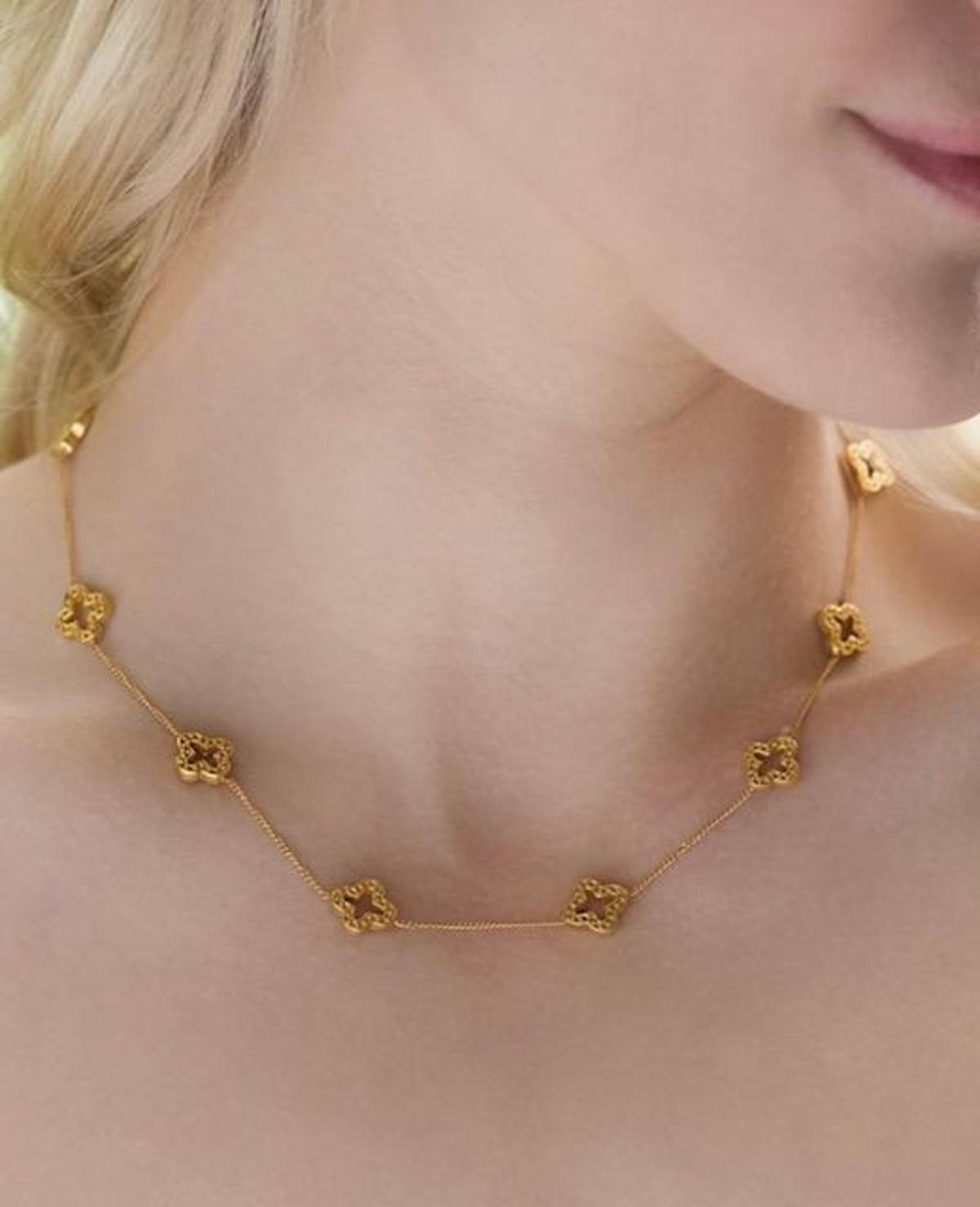 Julie Vos Heart Delicate Charm Necklace main image 1