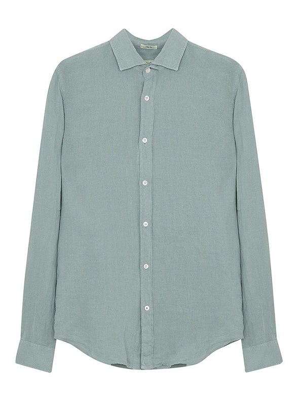 Hartford Sammy Linen Shirt - Sage Hartford Sammy Linen Shirt - Sage