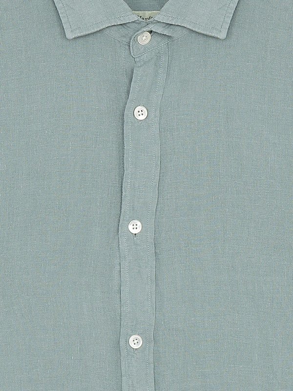 Hartford Sammy Linen Shirt - Sage Hartford Sammy Linen Shirt - Sage