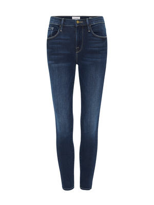 FRAME Denim Le Skinny De Jeanne Crop - Mid Denim FRAME Denim Le Skinny De Jeanne Crop - Mid Denim