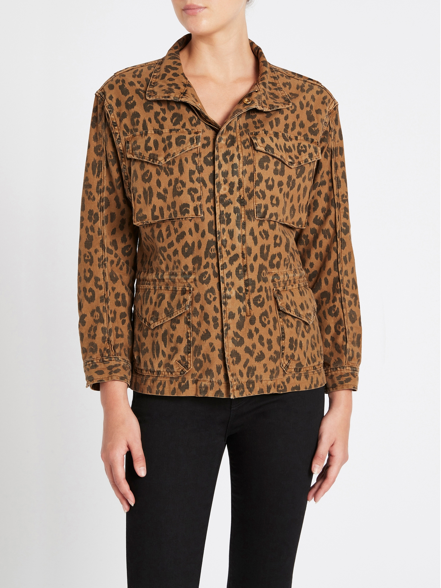 frame cheetah jacket