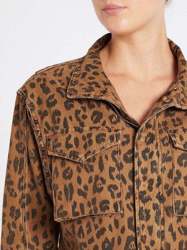 frame cheetah jacket