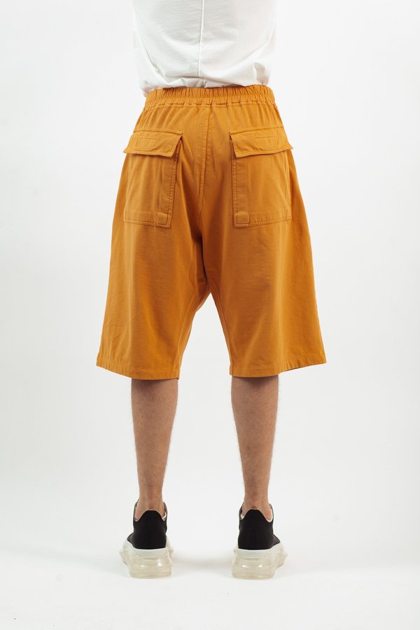 Rick Owens Drawstring Shorts - Tangerine | Garmentory