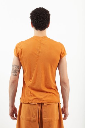 Rick Owens Level Tee - Tangerine Rick Owens Level Tee - Tangerine