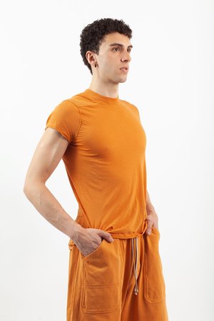 Rick Owens Level Tee - Tangerine Rick Owens Level Tee - Tangerine