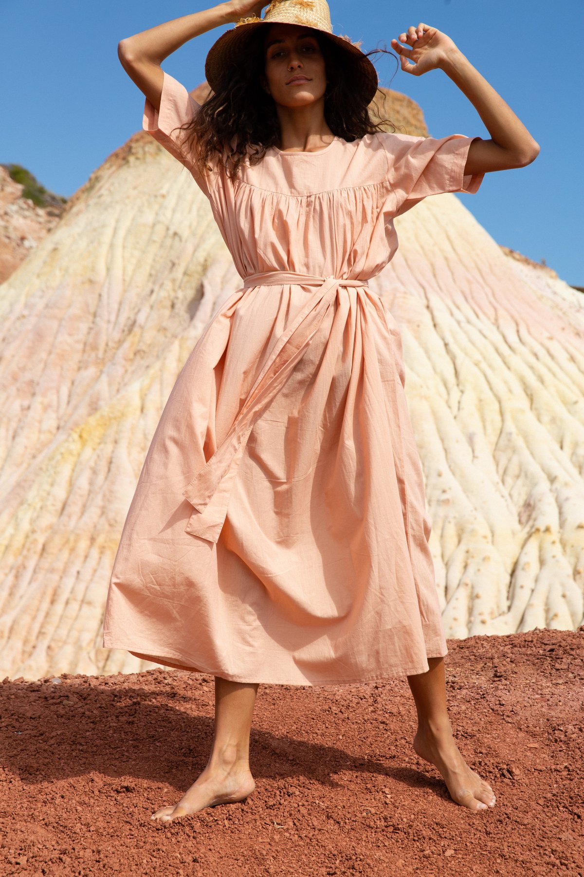 Little Tienda Simone Dress - Le Rose - Image 1 of 7