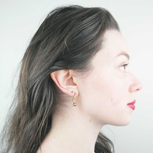 Knuckle Kiss DS Sun Beam Earrings - Bronze Knuckle Kiss DS Sun Beam Earrings - Bronze
