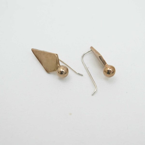 Knuckle Kiss DS Sun Beam Earrings - Bronze Knuckle Kiss DS Sun Beam Earrings - Bronze