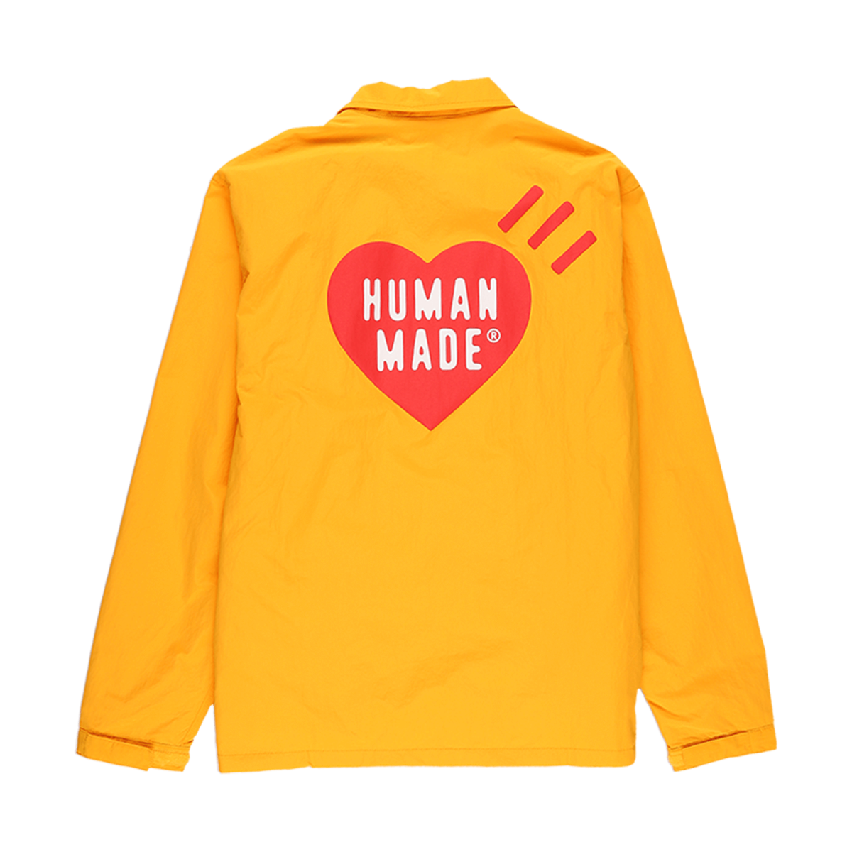 humanmadeコーチジャケットHM19JK009 Human Made Coach Jacket - Yellow | Garmentory