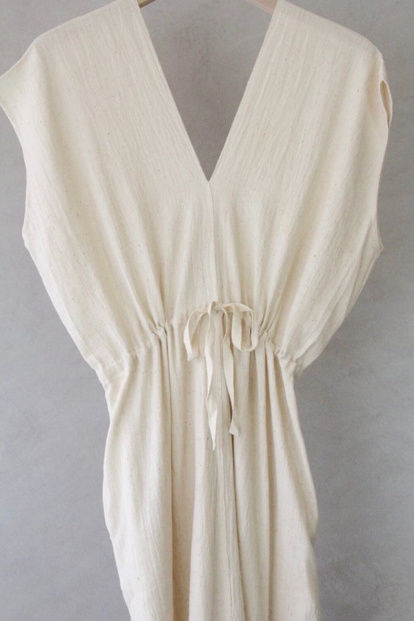 ALOJA Cotton Aish Ava Dress - Natural ALOJA Cotton Aish Ava Dress - Natural