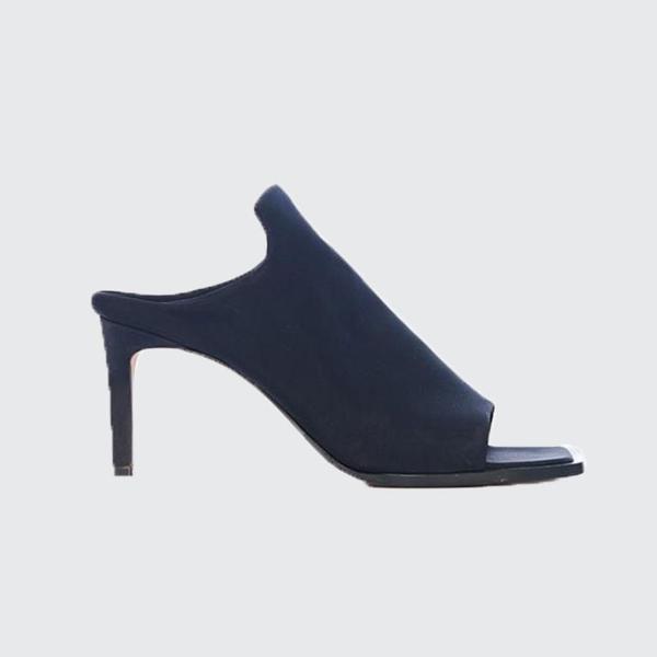 Tibi Andre Lycra Heel - Black Tibi Andre Lycra Heel - Black