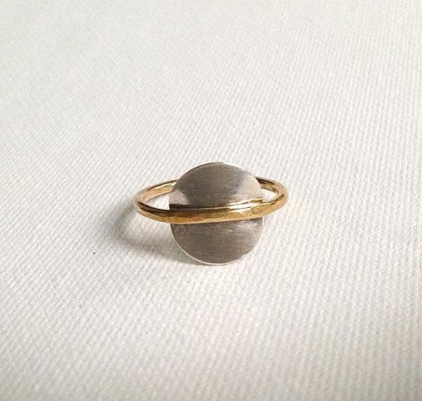 Knuckle Kiss Saturn Ring Knuckle Kiss Saturn Ring