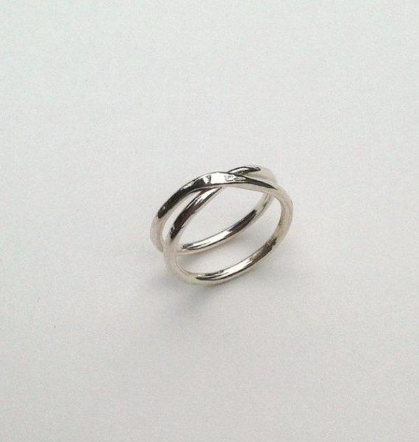 Knuckle Kiss DS Wrap Ring - Sterling Silver Knuckle Kiss DS Wrap Ring - Sterling Silver