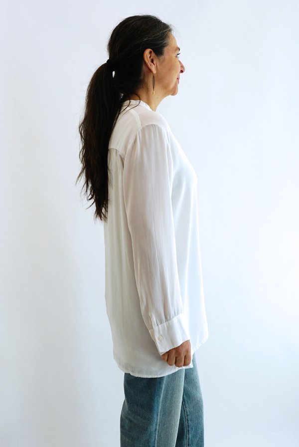 PRIVATE 0204 Silk Blouse 102 - White PRIVATE 0204 Silk Blouse 102 - White