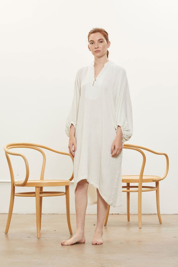 Black Crane Gauze Dress Black Crane Gauze Dress